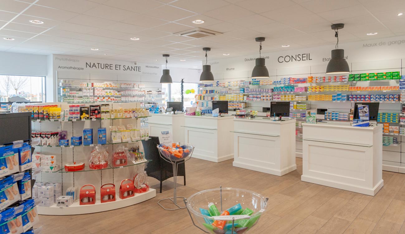 Pharmacie de la Mer Chartres Agencement