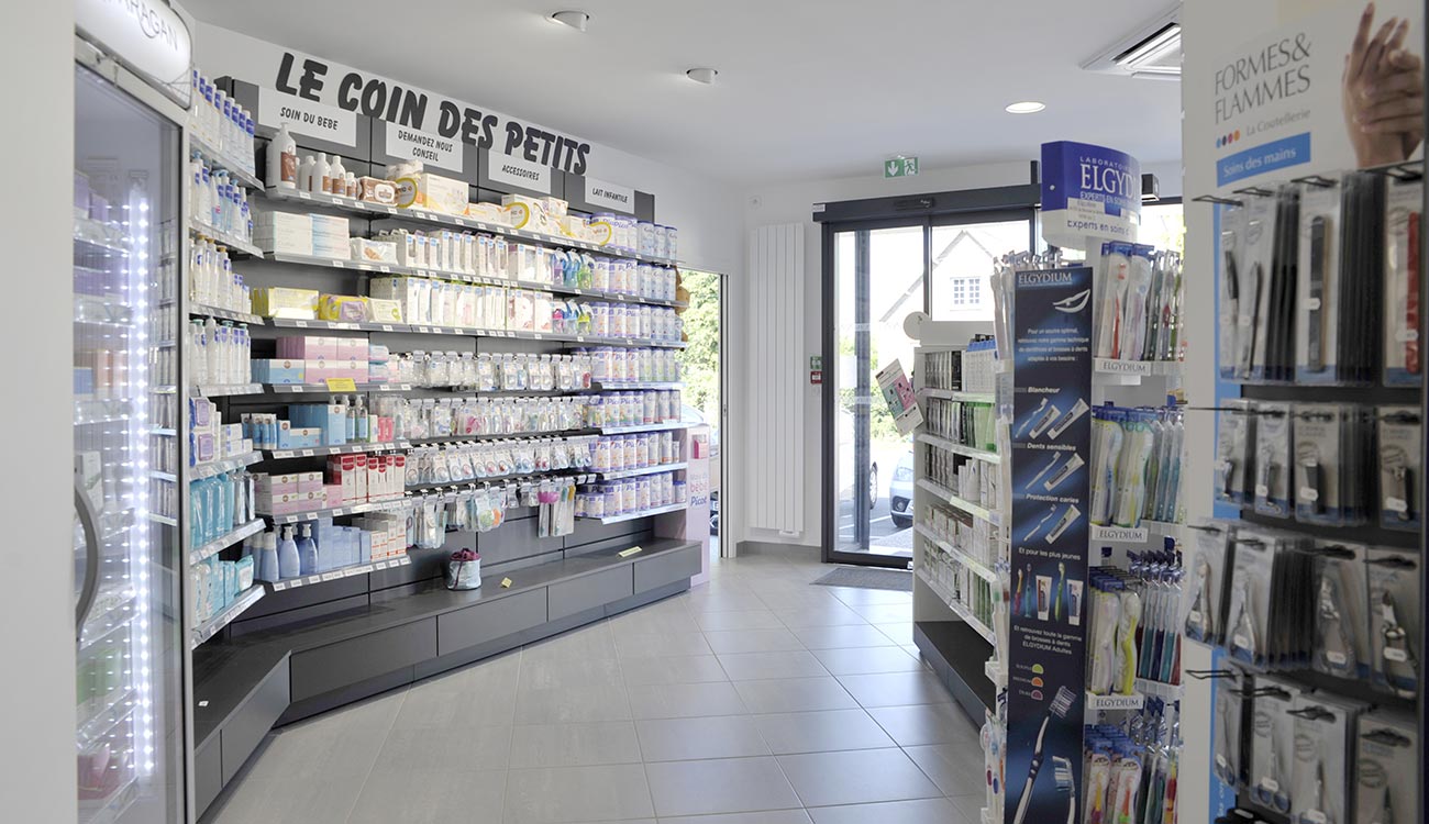 Pharmacie Honvault Chartres Agencement