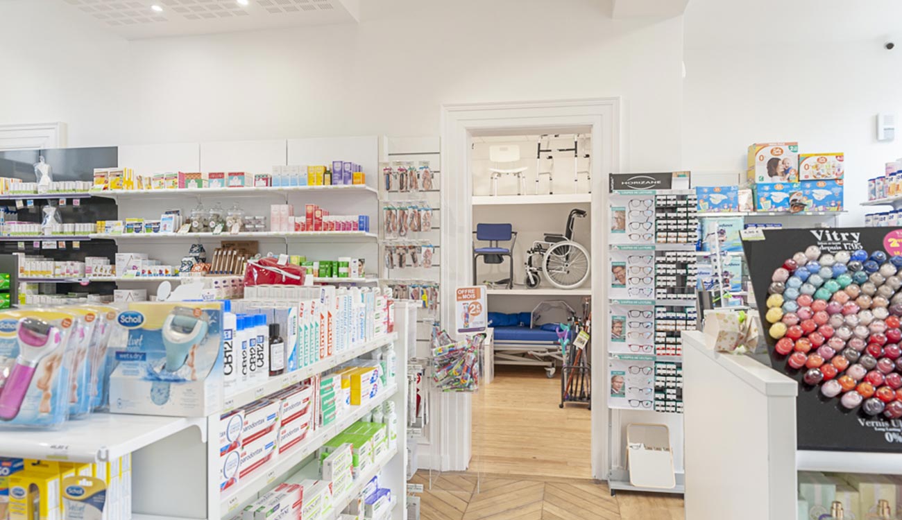 Pharmacie Saint-Martin Chartres Agencement