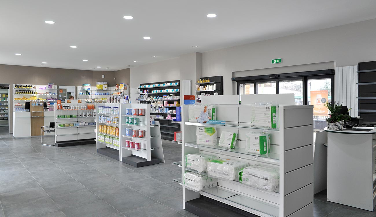 Pharmacie Salin Chartres Agencement